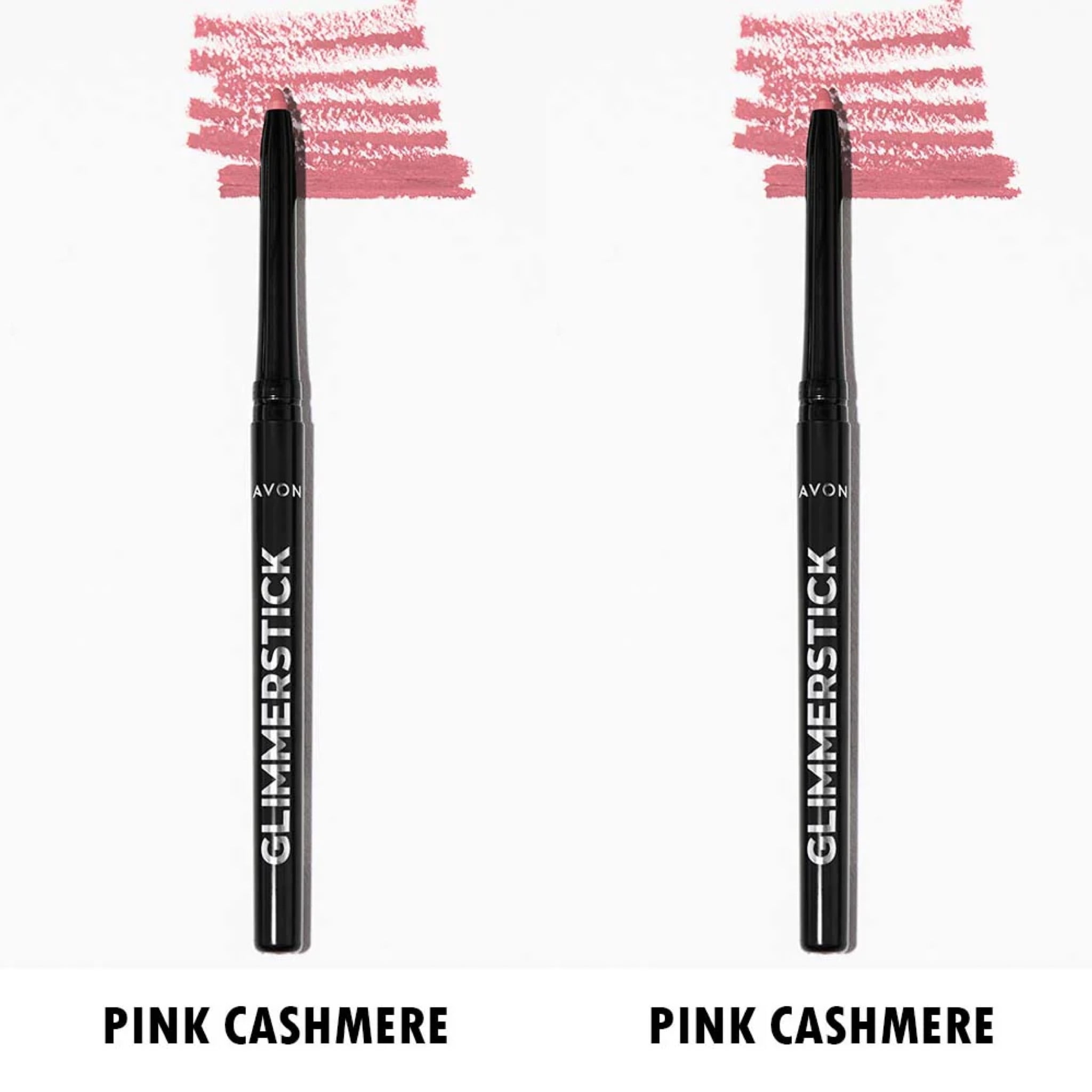 Avon Glimmersticks Retractable Lip Liner  / PINK CASHMERE / SET OF 2