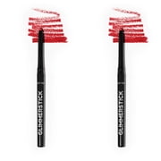 Avon Glimmersticks Retractable Lip Liner / RUBY SHOCK / SET OF 2