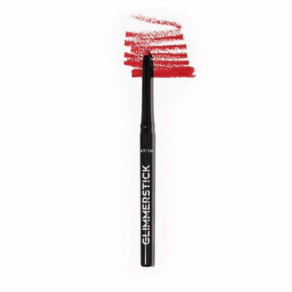 Avon Glimmersticks Retractable Lip Liner / RUBY SHOCK