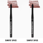 Avon Glimmersticks Retractable Lip Liner / SIMPLY SPICE / SET OF 2