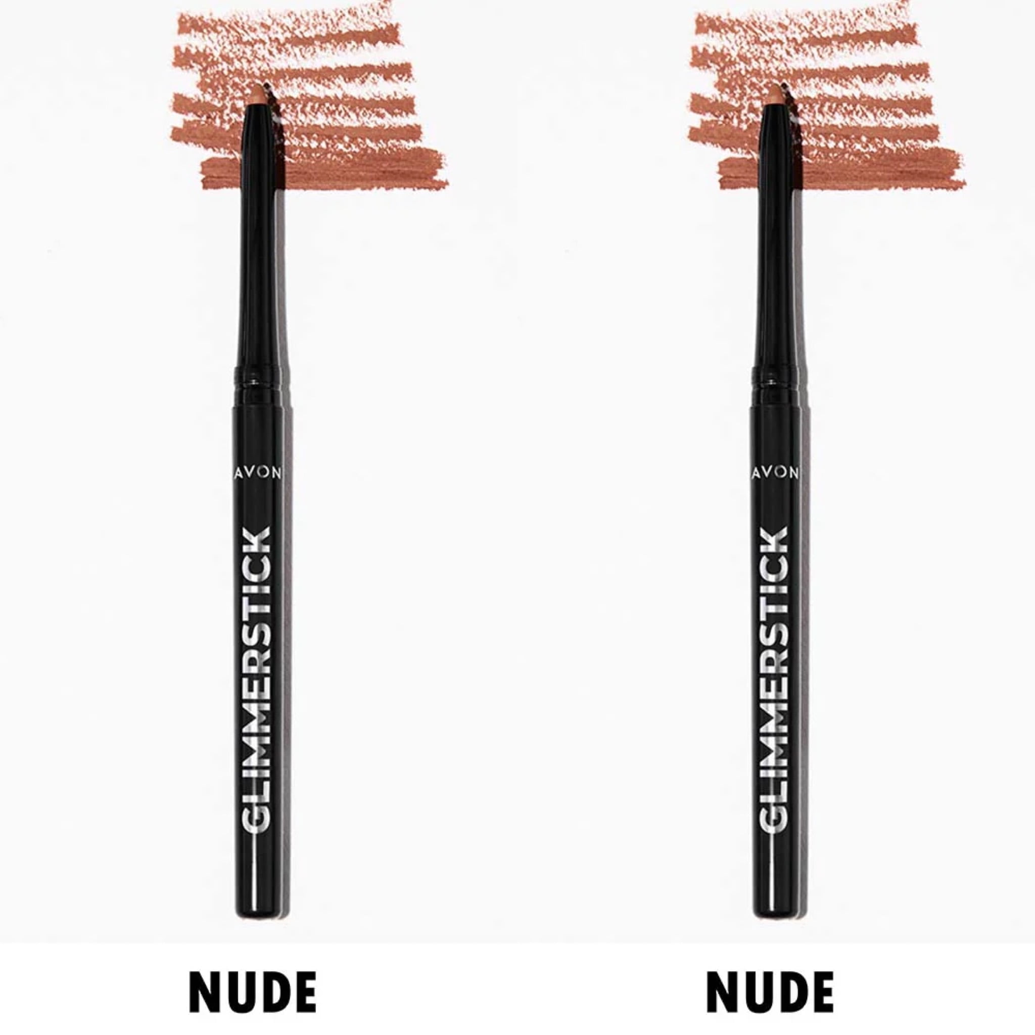 Avon Glimmersticks Retractable Nude Lip Liner, Set of 2