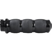 Avon Air Cushioned Heated Handlebar Grips, Black, Cable Throttle, Fits 1984+ Harley-Davidson Models, Sold in Pairs AIR-90-ANO-HT