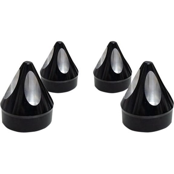Avon Head Bolt Covers, Spike - Black