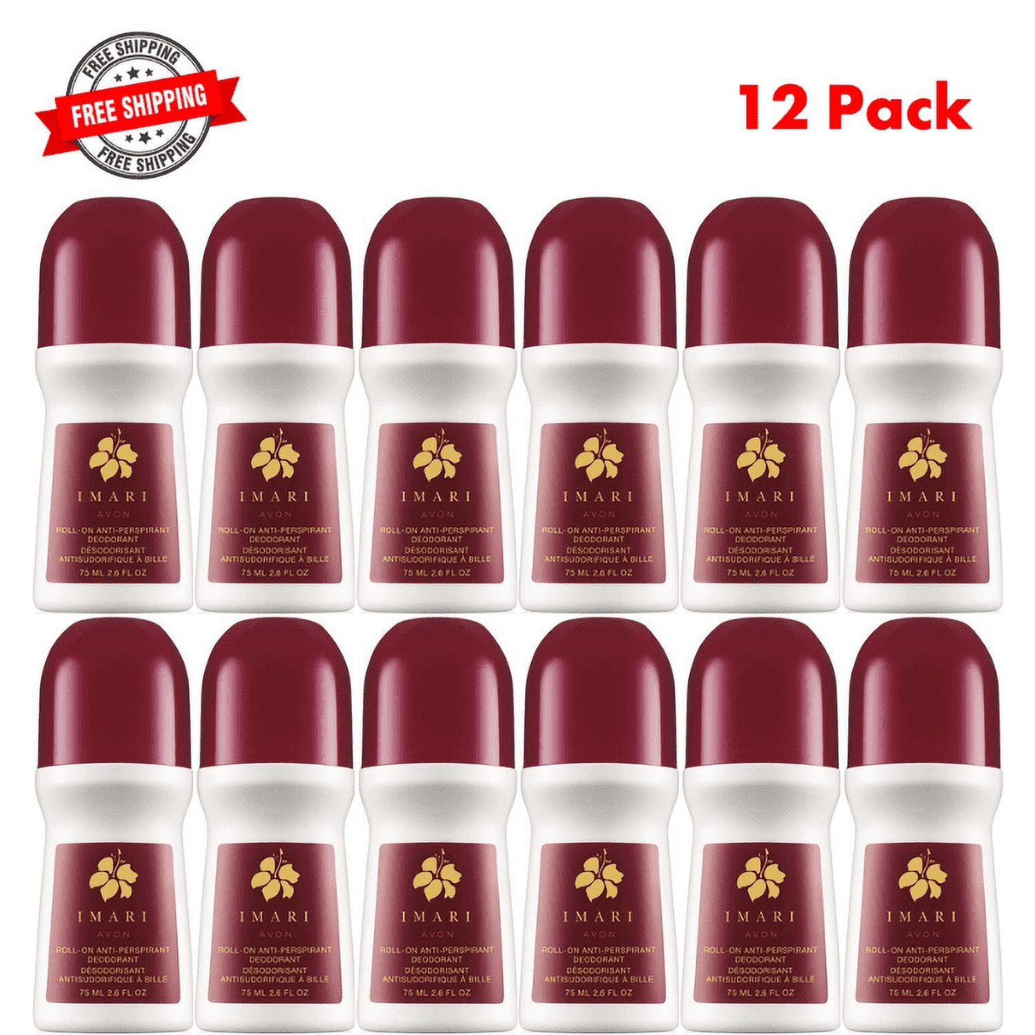 Avon Imari Roll-On Antiperspirant Deodorant (12 Pack)