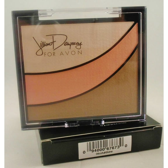 Avon Jillian Dempsey Professional Perfect Contour Powder Blissful Divine Blush .4oz.