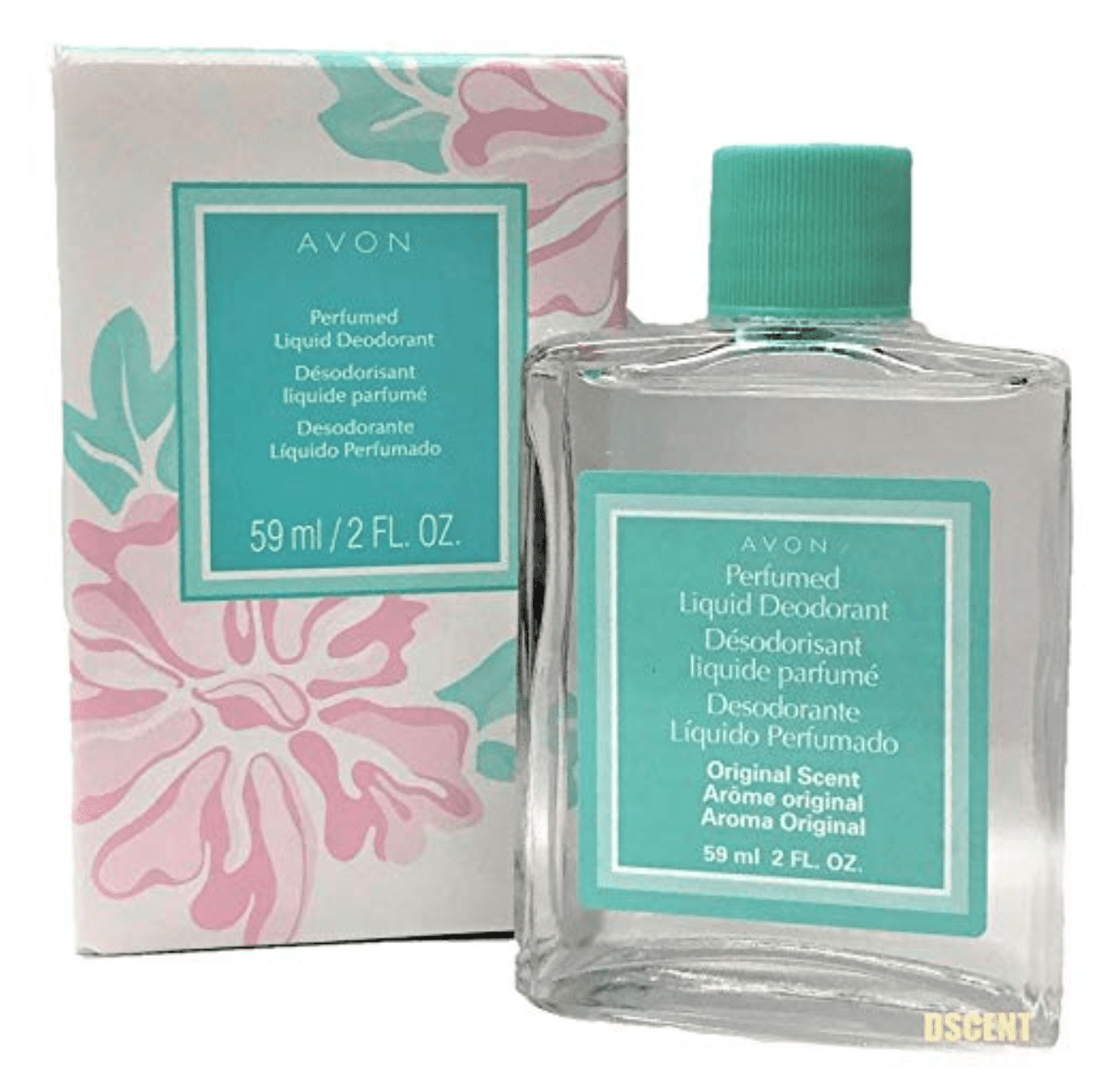 Avon Long Lasting Perfumed Liquid Deodorant Floral Scent For Women, 2 Fl Oz