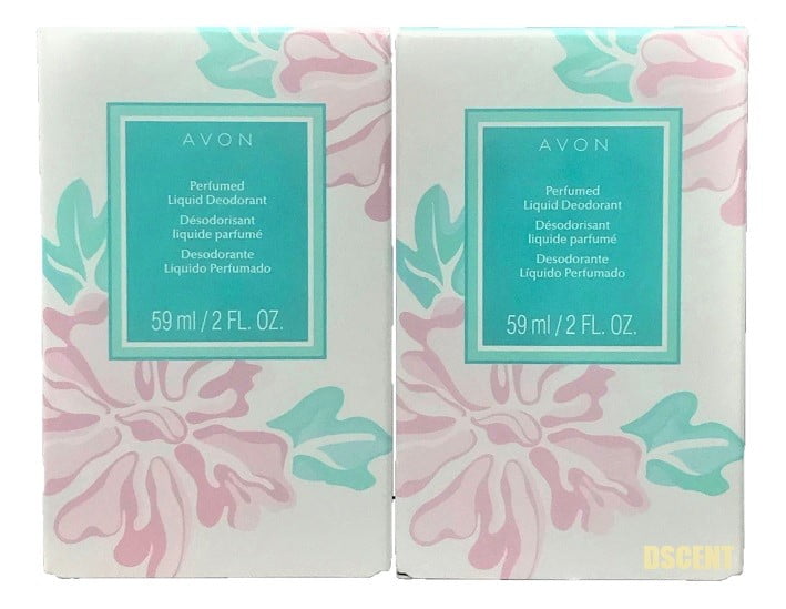 Avon Long Lasting Perfumed Liquid Deodorant Floral Scent For Women 2 oz 2 Pack