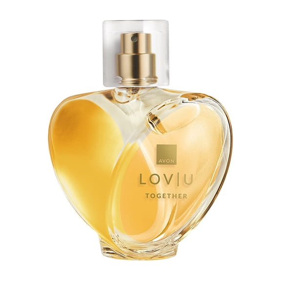 Avon Lov U Together Eau de Parfum Spray for Women, Floral Fruity Perfume, 1.7 fl oz (50 ml)