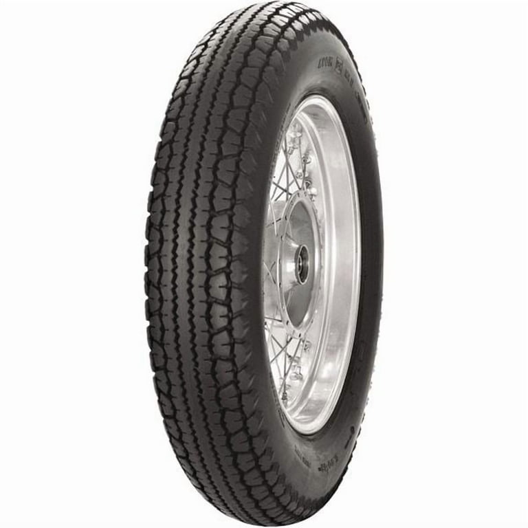 Avon MKII Classic Rear Motorcycle Tire, 5.00-16, Enhanced