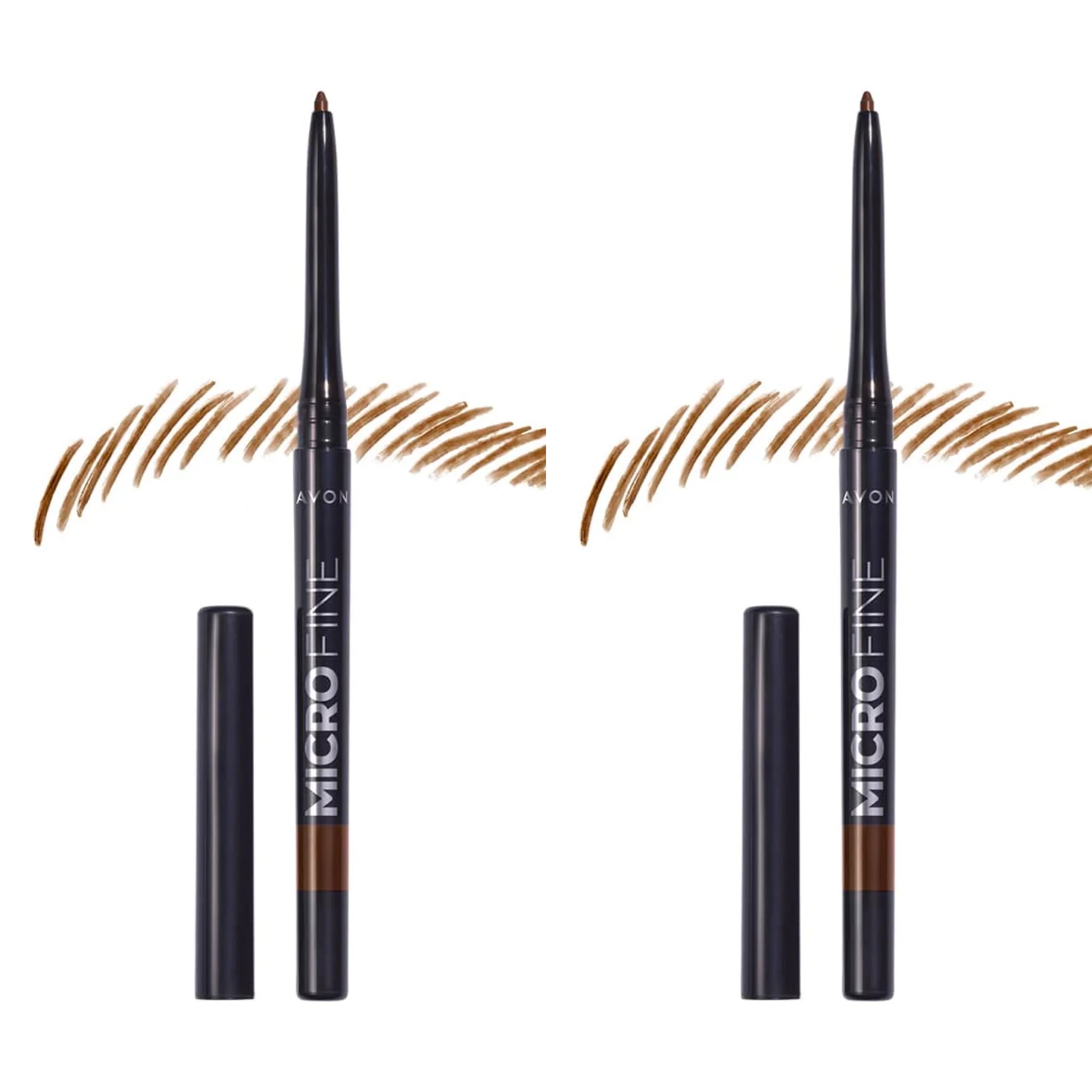 Avon Micro Fine Twist Up Brow Definer Pencil 0.13g | BRUNETTE | Set of 2