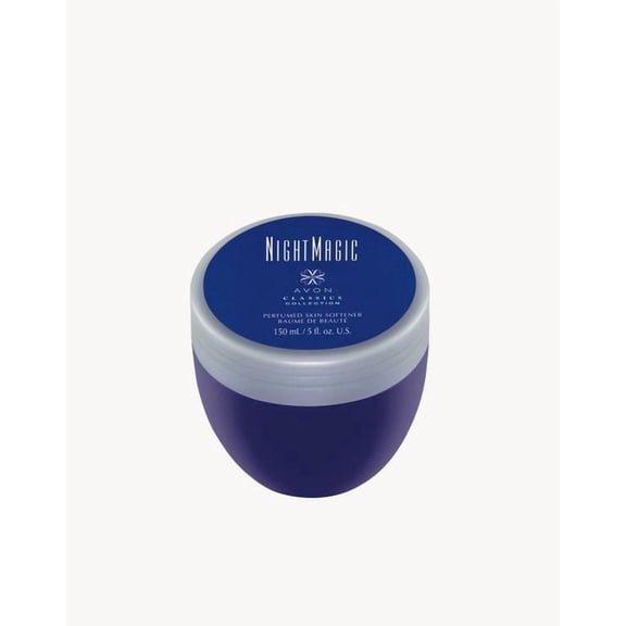 AVON Classics Night Magic Perfumed Skin Softener Cream, Rich Body Cream with Long-Lasting Night Magic Fragrance, Hydrating Hand & Body moisturizer for dry Skin, 5 Fl Oz Jar (150 ml)