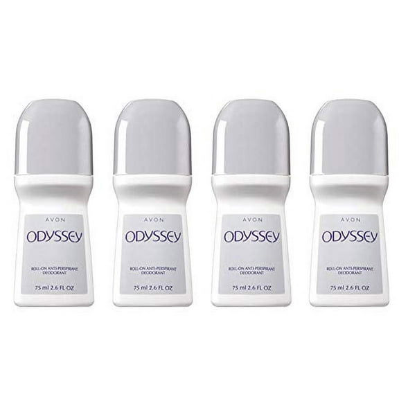 Avon Odyssey Roll-on Anti-perspirant Deodorant Size 2.6 oz (4-Pack)