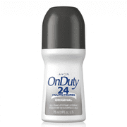 AVON On Duty Original Roll On Antiperspirant Deodorant for Men & Women   24-Hour Freshness & Original Scent   Alcohol & Paraben Free Women & Men Deodorant   2.6 oz
