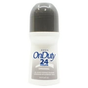 Avon OnDuty Roll-On Antiperspirant Deodorant 24 Hours, Original 2.6 fl.oz. 2 PACK