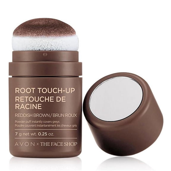 Avon Root Touch-Up Powder - Reddish Brown - .25 oz. Ea.
