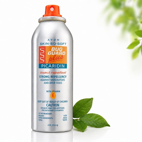 Avon Skin So Soft Bug Guard Plus Picaridin Bug Repellent Spray with Vitamin E, 4 fl oz