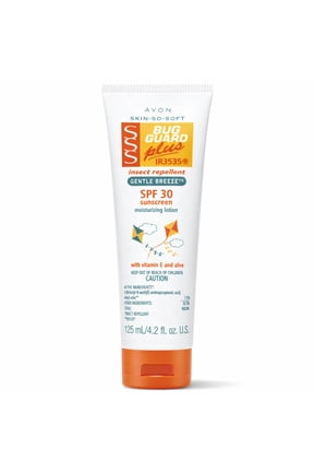 Skin So Soft Bug Guard Plus IR3535 Insect Repellent Moisturizing Lotion , Gentle Breeze SPF 30 Lotion, 2-in-1 Sunscreen & DEET-Free Bug Repellent with Vitamin E & Aloe 4.2 fl oz