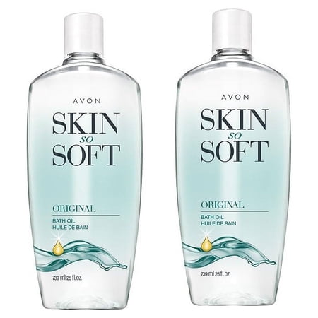 Avon Skin So Soft Original Bath Oil, 25 Oz - Lot of 2