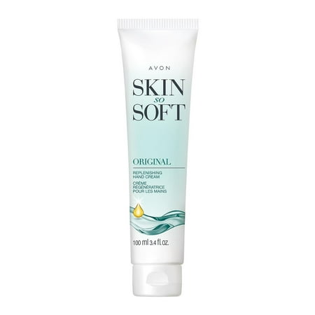 Avon Skin so Soft Original Replenishing Hand Cream - 2 Pc. Set - 3.4 fl. oz Ea