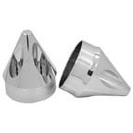 Avon Grips AXL-SPK-CH Spike Axle Nut Covers - 1in. - Chrome