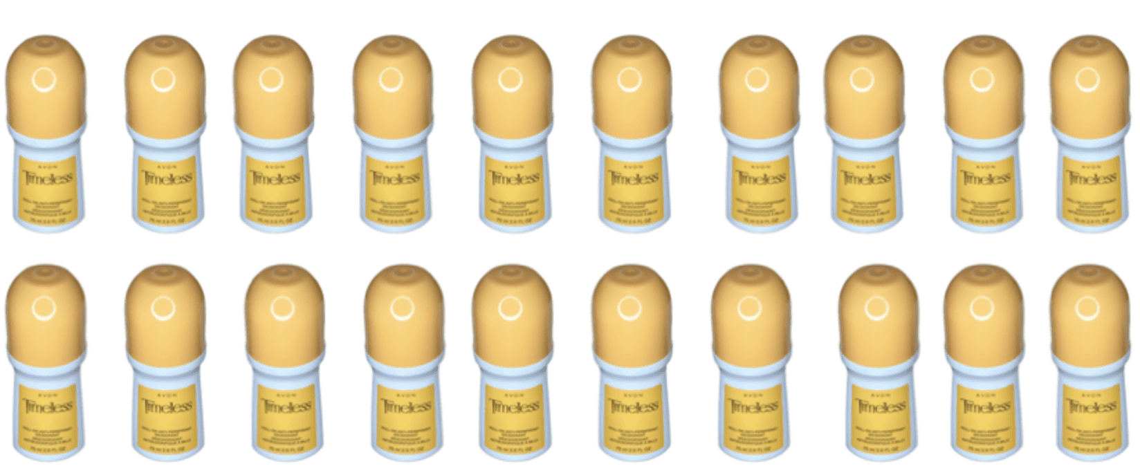 Avon Timeless Roll-on Anti-perspirant Deodorant Size 2.6 oz (20-Pack)