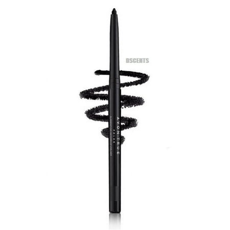 Avon True Color Glimmerstick Waterproof Eyeliner In Shade Blackest Night 0.01 oz