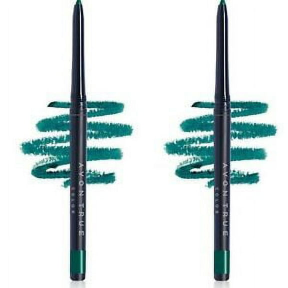 Avon True Color Glimmersticks Eyeliner - Emerald 0.28 g / Set of 2