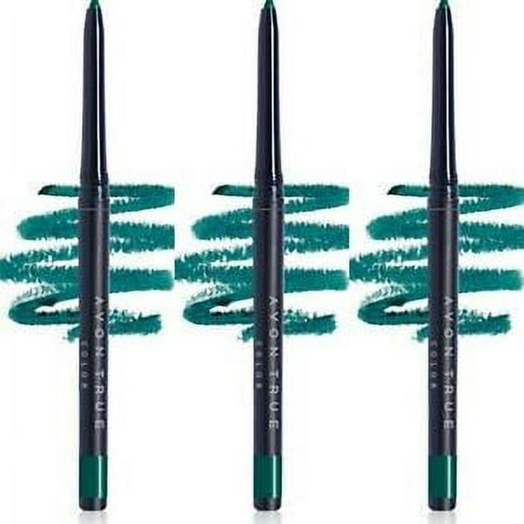 Avon True Color Glimmersticks Eyeliner - Emerald 0.28 g / Set of 3