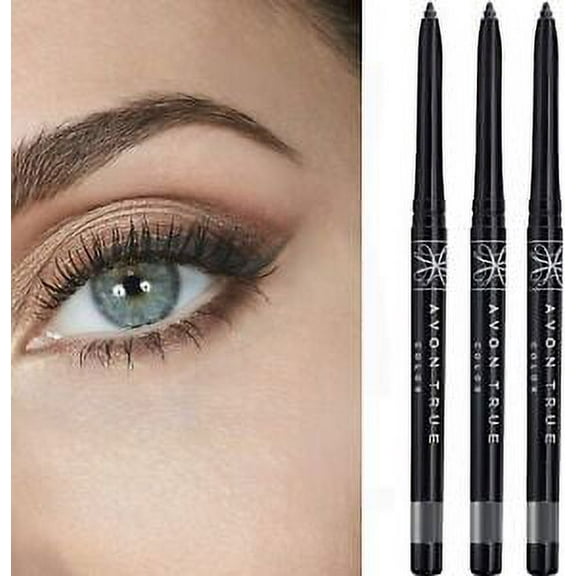 Avon True Color Glimmersticks Eyeliner - Saturn Grey 0.28 g / Set of 3