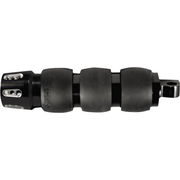 Avon Velvet Air Gatlin Black Folding Footpegs (FP-AIR-96-AN-GA)