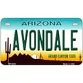 thumbnail image 1 of Avondale Arizona Metal Novelty License Plate 7" x 4" Motorcycle, 1 of 1