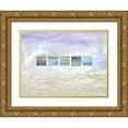thumbnail image 1 of Avondet, Natalie 14x12 Gold Ornate Wood Framed with Double Matting Museum Art Print Titled - String Windows II, 1 of 4