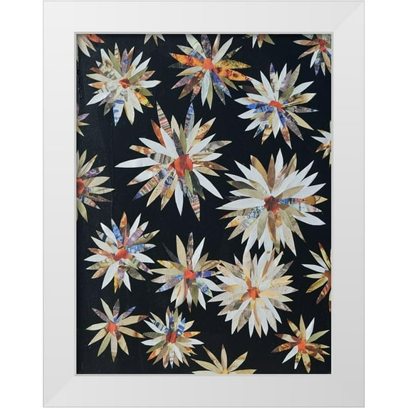 Avondet, Natalie 15x18 White Modern Wood Framed Museum Art Print Titled - Starburst Too II