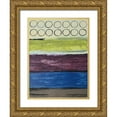 thumbnail image 1 of Avondet, Natalie 19x24 Gold Ornate Wood Framed with Double Matting Museum Art Print Titled - Grape Soda II, 1 of 4