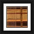 thumbnail image 1 of Avondet, Natalie 26x26 Black Ornate Wood Framed with Double Matting Museum Art Print Titled - Chopsticks II, 1 of 4
