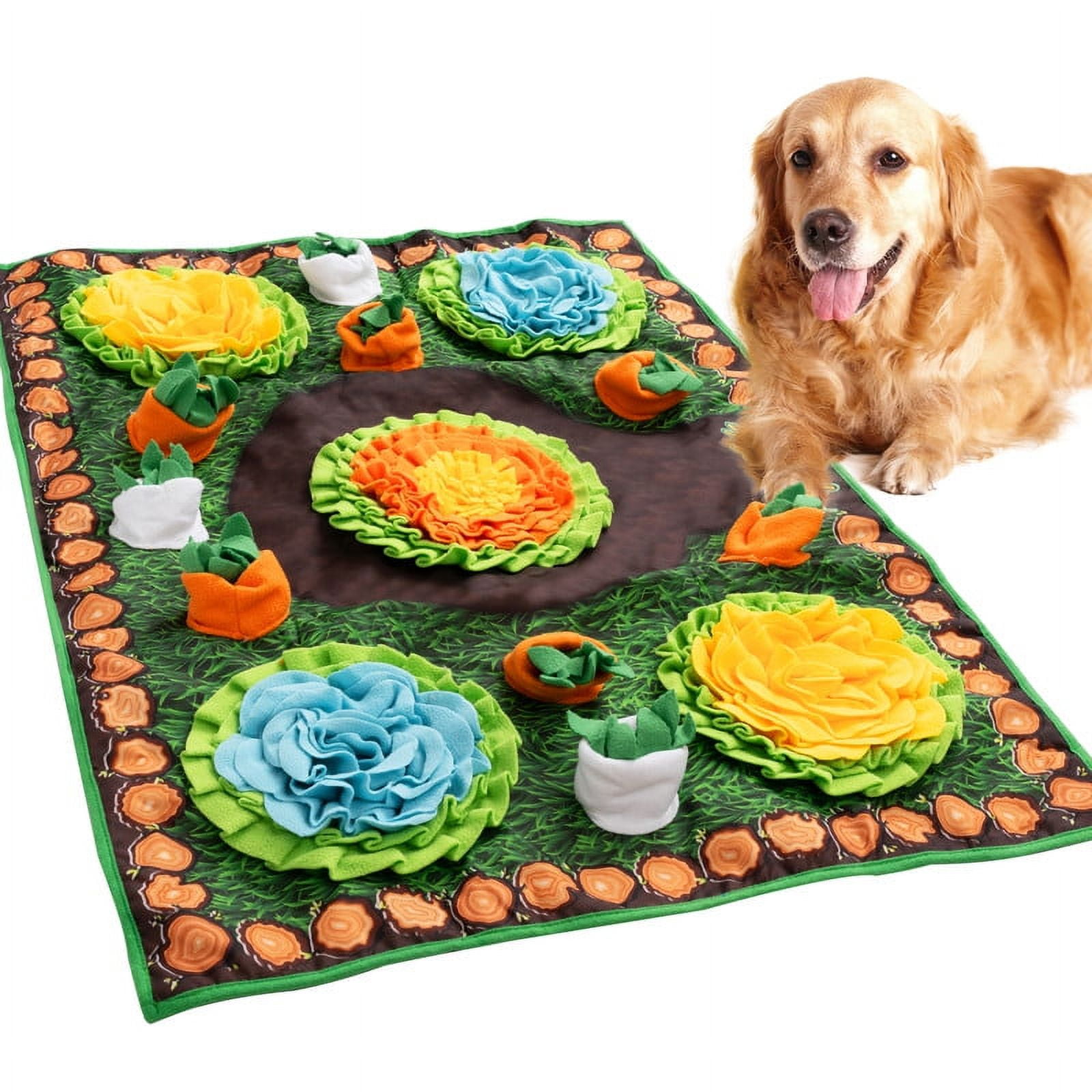 Avont Snuffle Mat for Dogs, Sniff Activity Mat Interactive Feeding