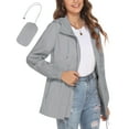 thumbnail image 1 of Avoogue Waterproof Lightweight With Pockets, Rain Coats 2 Pack (Women's S), 1 of 7
