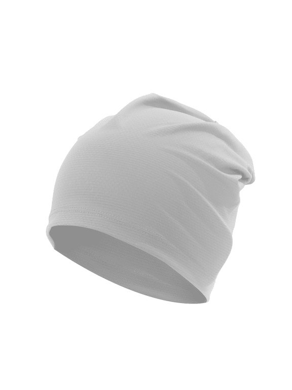 Avorene Unisex Slouch Beanie, Textured Polyester Skull Cap for Running, One Size