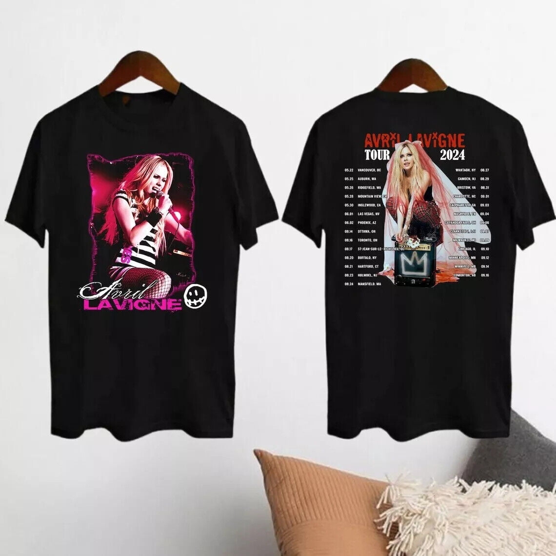 Avril Lavigne Greatest Hits Tour 2024 TShirt