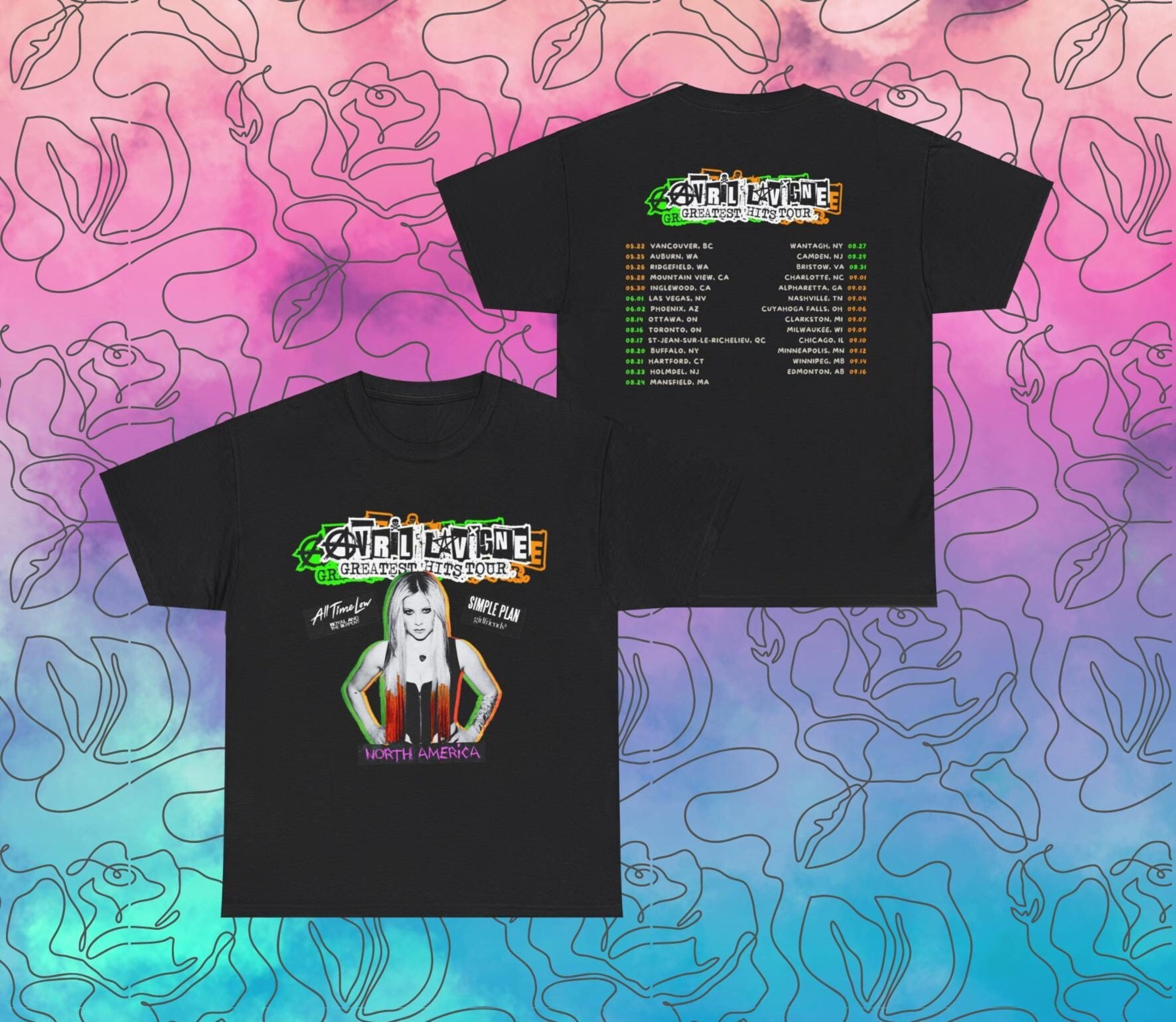 Avril Lavigne The Greatest Hits Tour Shirt 2024 Fan Inspired Avril