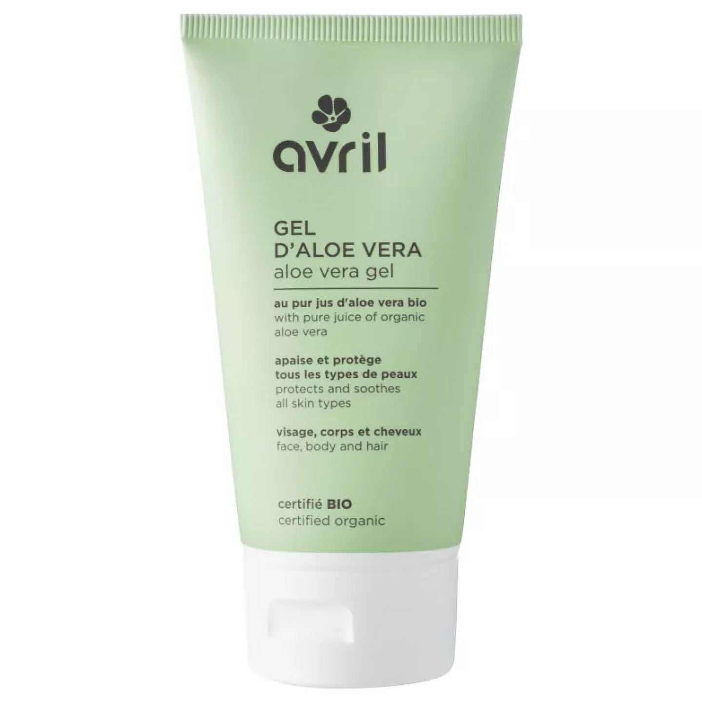 Avril Organic Face Cleansing Gel 100 Ml – Bio-Gesichtsreiniger Mit Aloe Vera & Calendula – Vegan