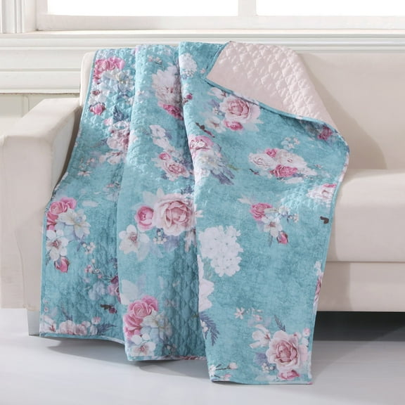 Avril Quilted Throw Blanket by Barefoot Bungalow