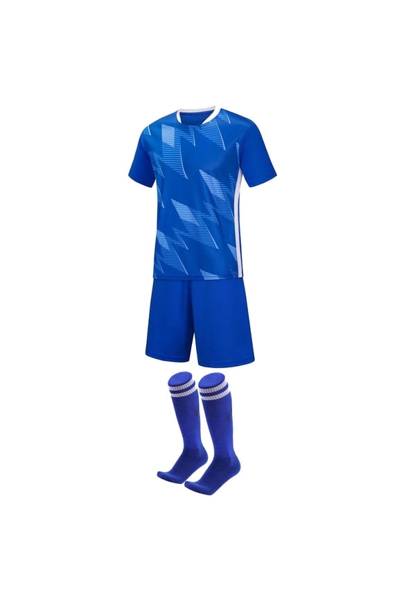 Kids Soccer Jerseys Training Uniform Soccer Jerseys for Kids Youth Soccer Fans Jerseys Gift Kit Set,Size 8 T