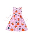 thumbnail image 1 of Avrntaa Boho Sleeveless Dress for Little Girls A-Line Cute Print Dresses Casual Summer Dress, 1 of 3
