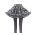 thumbnail image 1 of Avrntaa Footless Cotton Leggings for Little Girls Cute Star Print Lace Pantskirt Fall Solid Pants for 1-10 Y, 1 of 6