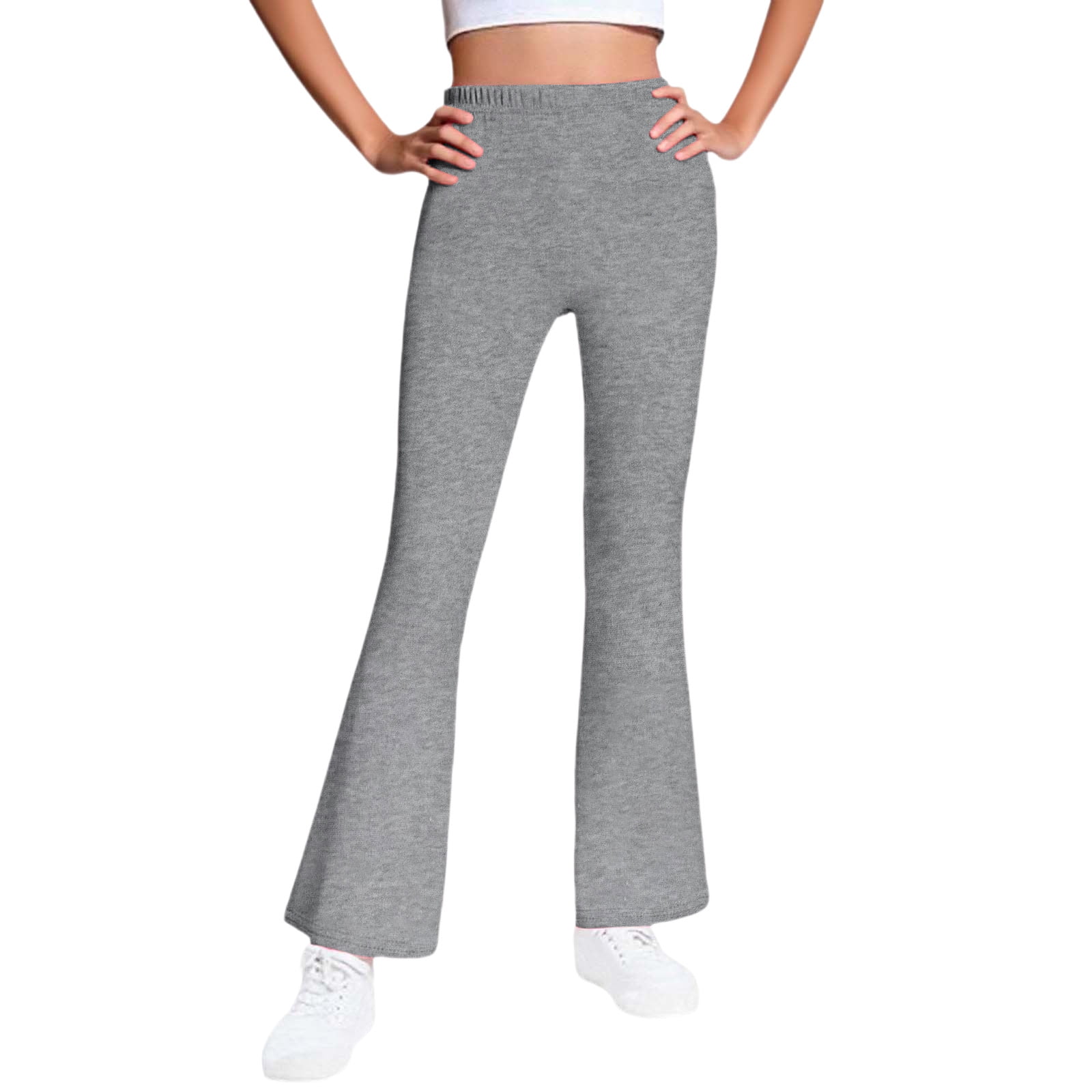 Avrntaa Girls Fleece Leggings High Waist Yoga Pants Winter Butt Lifting ...