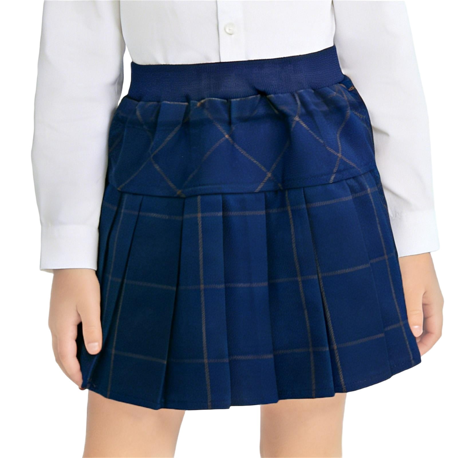 Avrntaa Girls Pleated Skirt Plaid Summer Short Skirt School Uniform avrntaa-girls-pleated-skirt-plaid-summer-short-skirt-school-uniform