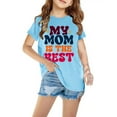 thumbnail image 1 of Avrntaa Mother's Day T Shirt for Girl - Toddler Casual Round Neck Tops Summer Short Sleeve Tees 3-14 Years, 1 of 3