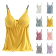 thumbnail image 1 of Avrntaa Nursing Cami Tank Tops for Breastfeeding Women - Nursing Tops Maternity Shirts with Built in Bra, 1 of 3