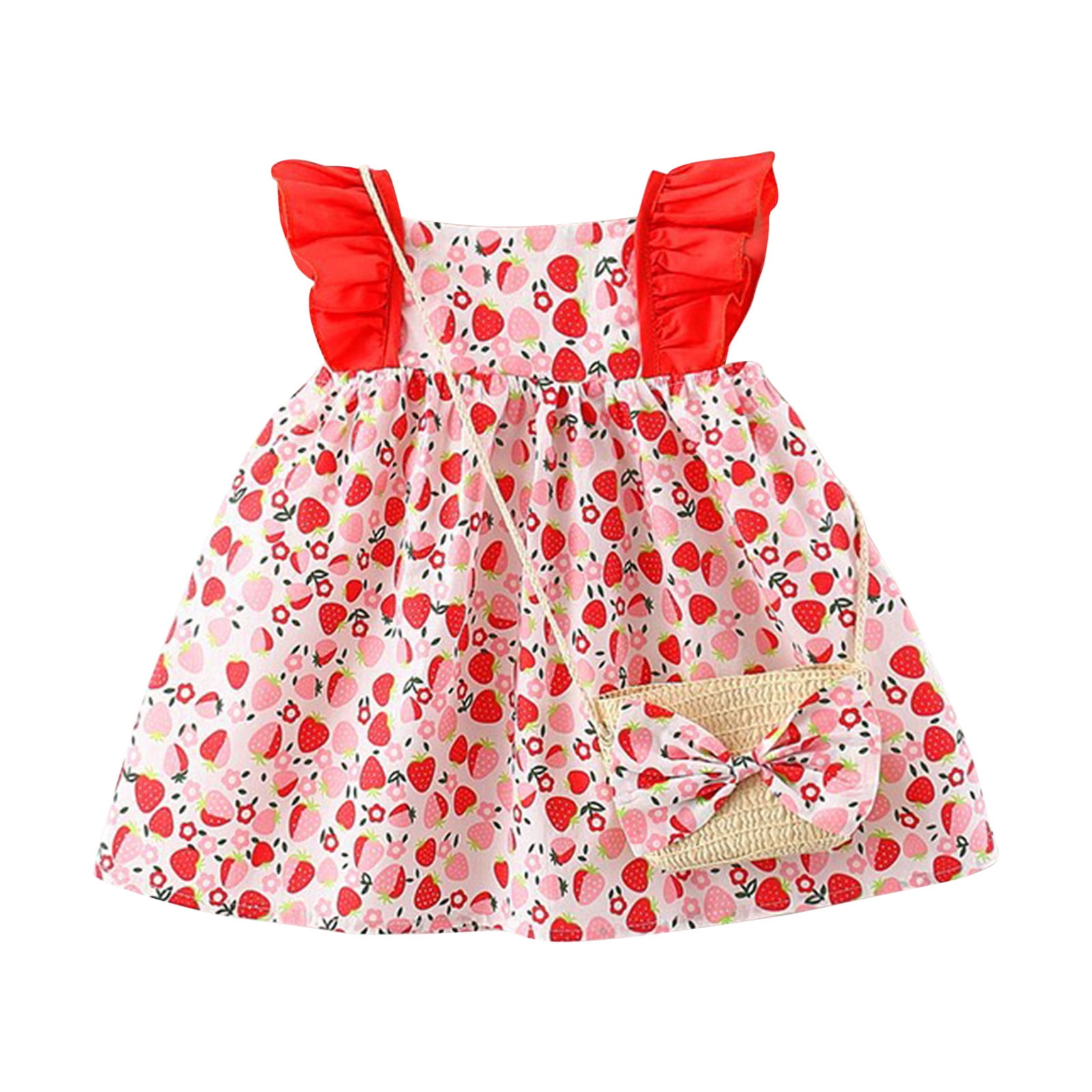 Robe D'été Fille La Jenns Taille 3T - Imprimé Floral, Sans Manches - Occasion Excellent état